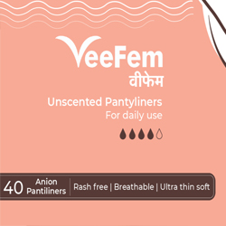 VeeFem Pantyliners (Pack of 40)